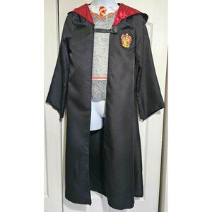 Harry Potter Classic Boys Costume Cloak Robe Top Gryffindor Hogwarts Disguise LG